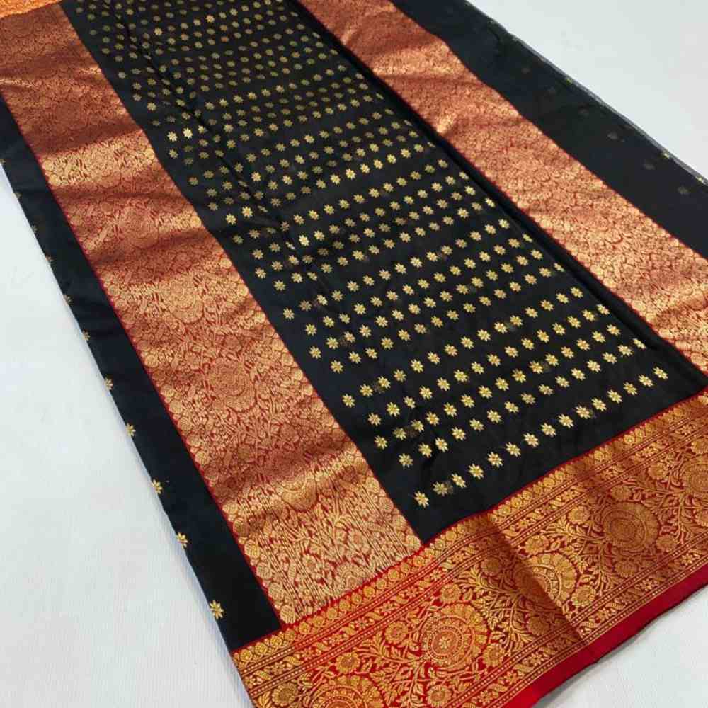 Pure Handloom Grey Colour Chanderi Saree